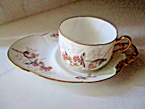 Ancienne tasse déjeuner - tasse,
