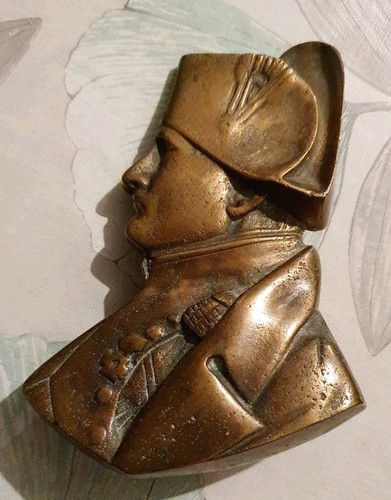 Mini bronze effigie napoleon - effigie,