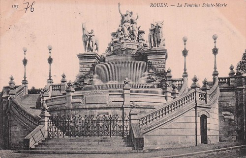 Rouen fontaine sainte - rouen,