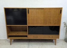  Meuble Enfilade Buffet Charles Ramos Bar Pied Compas 1960 Design vintage