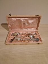 Service de 3 Couverts en Métal Argenté - Poinçon : Ercuis 18