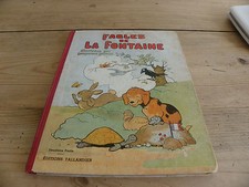 LIVRE ANCIEN FABLES DE LA