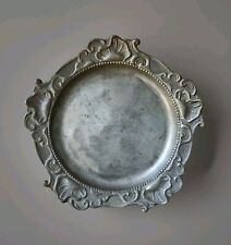 Ancien plat en etain,poincons