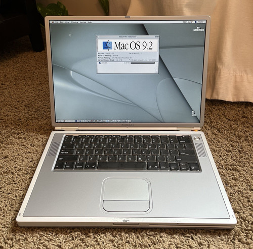 Apple powerbook titanium - g4,