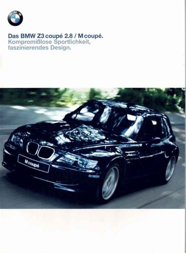 Catalogue brochure bmw - brochure, z3
