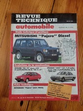 REVUE TECHNIQUE AUTOMOBILE  MITSUBISHI PAJERO DIESEL  1983 - 1989