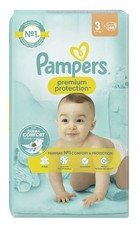 Pampers Premium Protection Pack de 46 Couches paquet Taille 3 bébé de 6 à 10 Kg