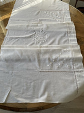 Ancien bord de drap coton