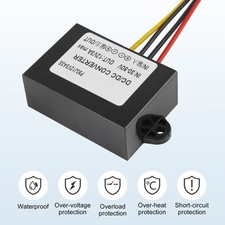 Imperméable Régulateur Convertisseur Tension 30-90V-12V Alimentation 1A-30A