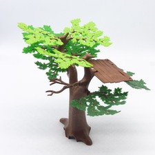 43633 Playmobil Grand Arbre Chêne 4207 incomplet