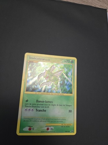 Carte pokémon insécateur - pokémon,