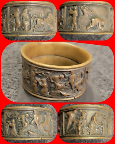 Ancien rond serviette - de,