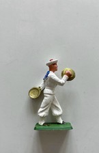 1/32 FIGURINE STARLUX MARIN SERIE ORDINAIRE  DEFILANT CYMBALE  MUSIQUE FANFARE
