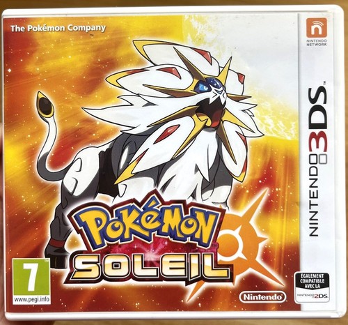 Pokémon soleil complet boîte - pokÉmon,