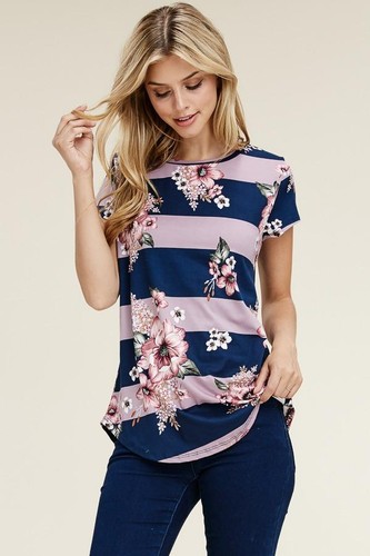Edith floral print top - edith,