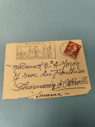 Ancienne enveloppe oblitérée