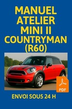 Manuel Atelier MINI 2 COUNTRYMAN R60 2010-2016 Revue Technique RTA CD PDF 24H !