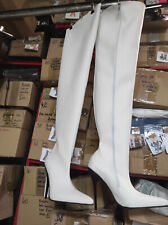 Fait Main Simili Cuir Bottes