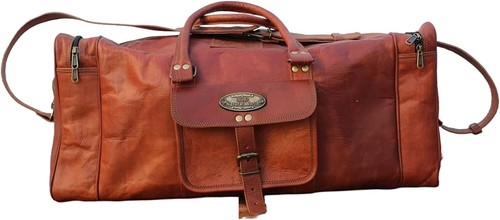 Sac cuir polochon - cuir, voyage