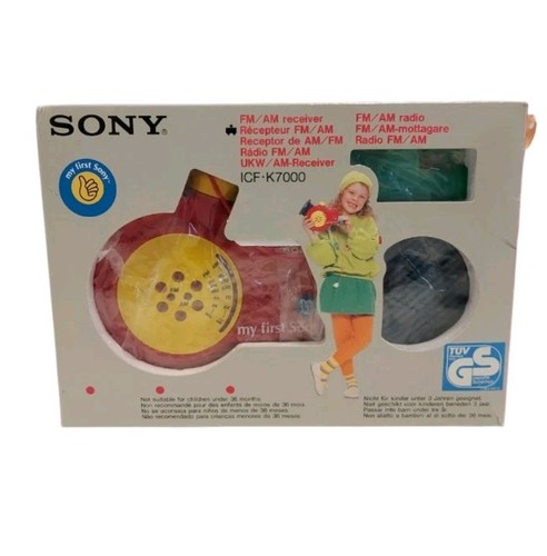 Sony icf k7000 radio - radio, fm/am