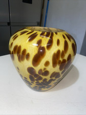 ancien vase boule en verre