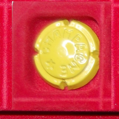 Plaque muselet de - plaque,