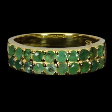 925 Bague en Argent Rond