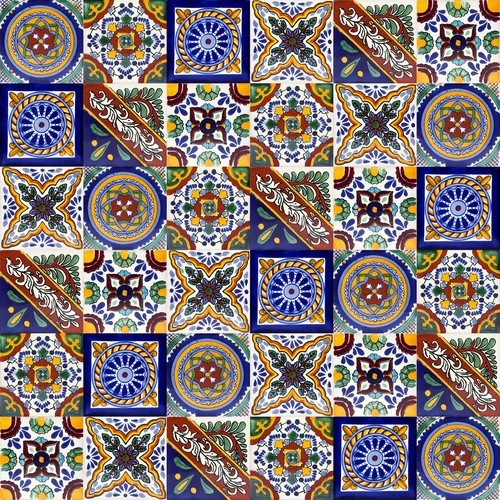 Carrelage mural mexicain - mural,