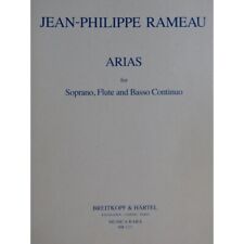 RAMEAU Jean-Philippe Arias Chant Flûte Piano