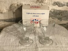Coffret de 2 verres sculptés