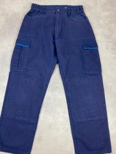Pantalon cargo bleu marine de