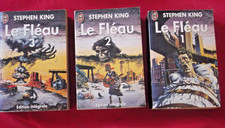 LE FLEAU : STEPHEN KING - J'AI LU 1991..  Lot 3 romans livre de poche en B.E.