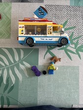 LEGO CITY 60253 Le Camion du Marchand de Glaces Boite + Notices + Personnages
