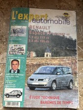 Revue technique RENAULT ESPACE 4 1.9 2.2 dci 117 150 ch depuis 2002 Espace IV
