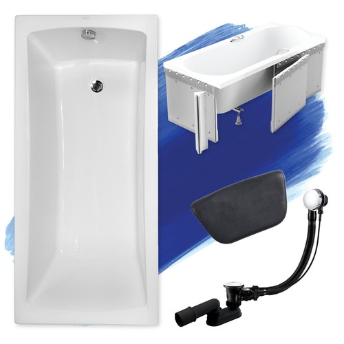 Baignoire rectangulaire optima - rectangulaire,