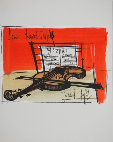 Bernard buffet mozart - bernard, :
