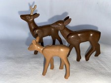 Playmobil Chevreuil Biche Et Faon Forêt Animaux Zoo