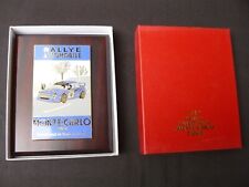 PLAQUE EMAILLEE 72 IEME RALLYE MONTE-CARLO 2004