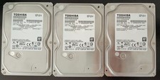 3 disque dur 1 TO TOSHIBA SATAIII 3.5" 6 Gbits/s 7200 RPM 32MB Spécial NAS