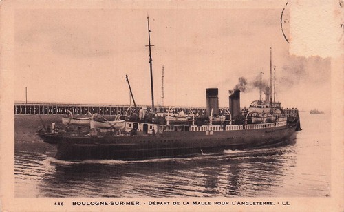 Boulogne sur mer - mer, depart