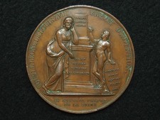 MEDAILLE CU. 51mm CAQUE LOUIS