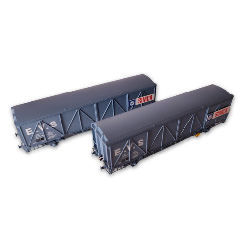 Coffret wagons evs - de, toit
