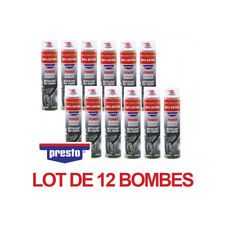 12 bombes de produit nettoyant pour freins - Voiture - Moto - Sans acétone - Pre