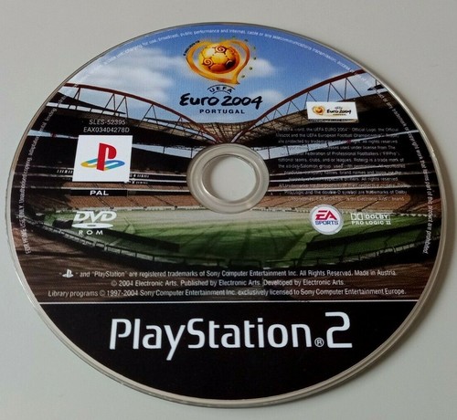 Jeu ps2 uefa euro - jeu, "uefa