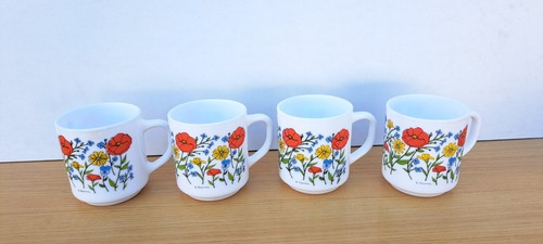 Lot mugs arcopal - 4, motif