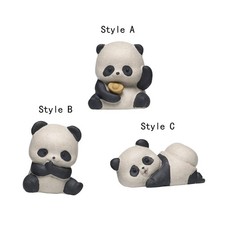Mini Panda Statue Figurine