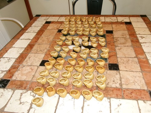 Lot godets coquilles - lot, 91