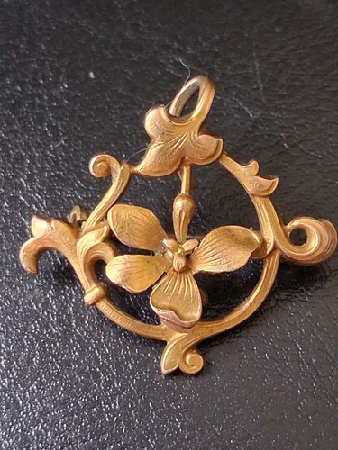 Ancienne broche pendentif - ancienne,