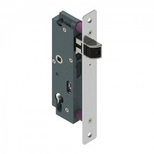 Serrure à larder GK pour portail - têtière inox - axe 50 mm TIRARD