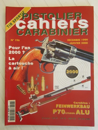 Cahiers pistolier 196 - cahiers, du